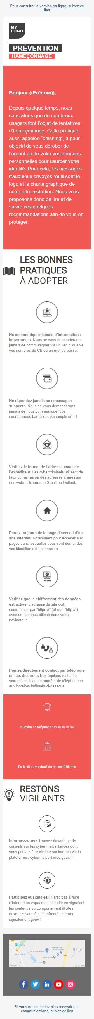 Templates Emailing Prévention Sarbacane