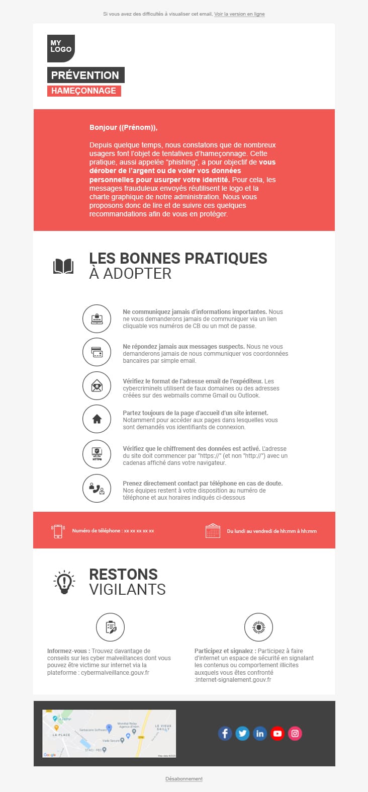 Templates Emailing Prévention Sarbacane